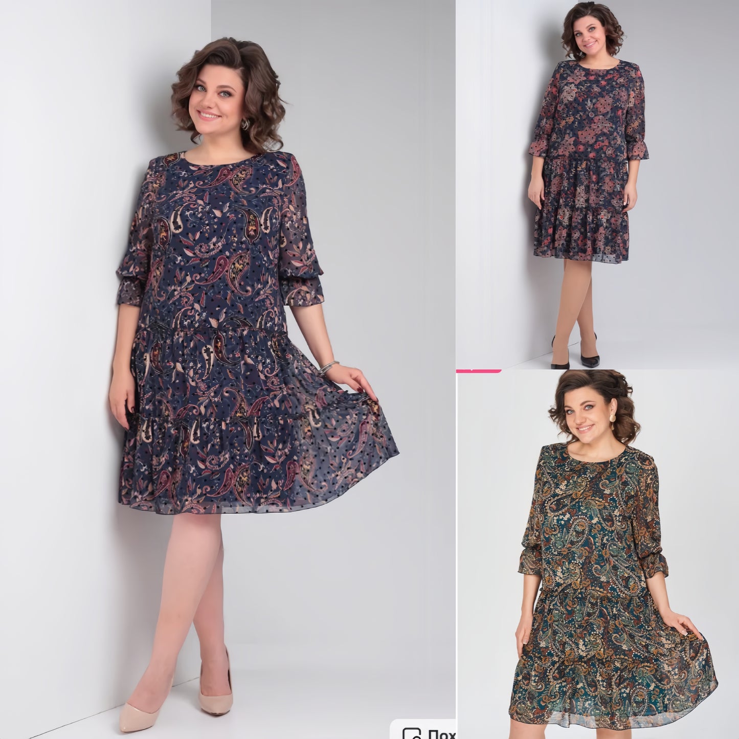 【🥇Cel mai bine vândut】💥👗【S-5XL】2025 Nouă rochie de primăvară imprimată