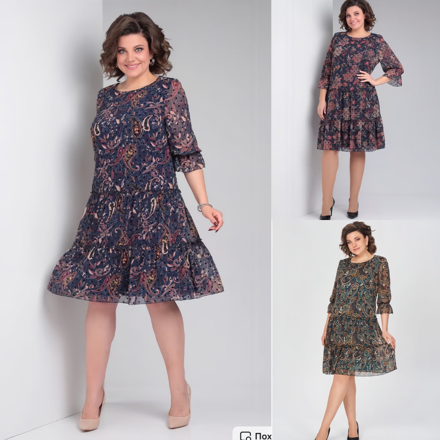 【🥇Cel mai bine vândut】💥👗【S-5XL】2025 Nouă rochie de primăvară imprimată