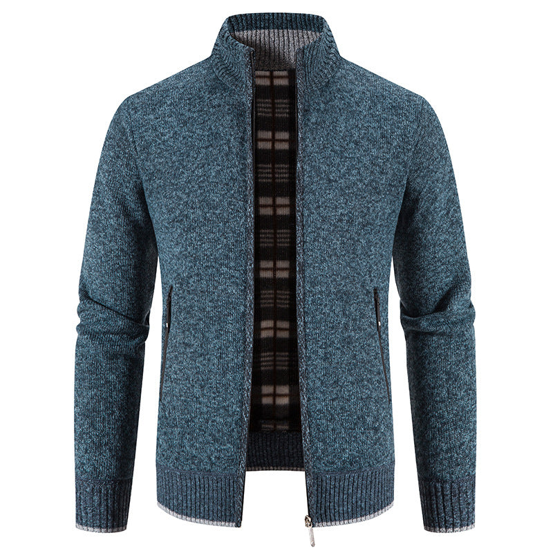 【M-3XL】pulover cardigan casual pentru bărbați nou din lână【Recomanda】