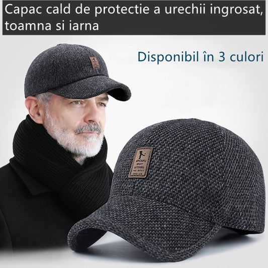 🔥【49% OFF】🧢Capac cald de protectie a urechii ingrosat, toamna si iarna